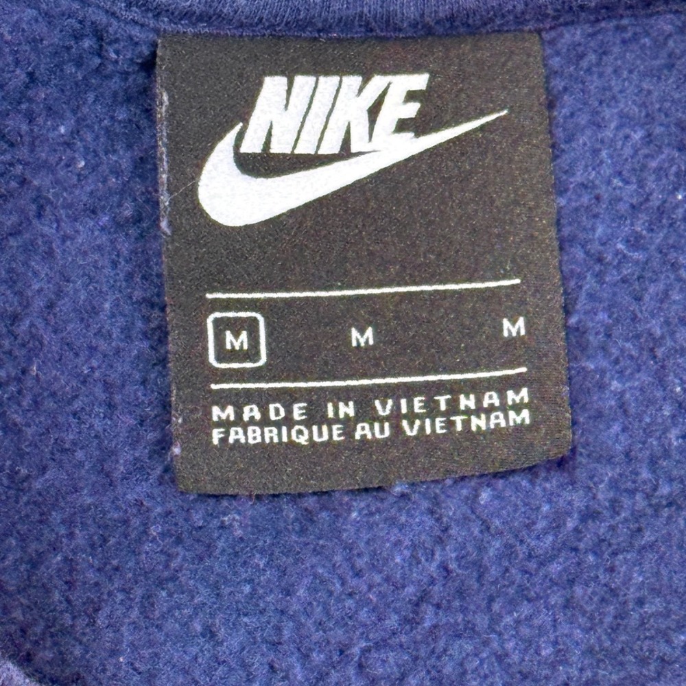 Nike‎ Eagles Crewneck Sweatshirt Mens Medium Blue Yellow Swoosh Pullover - Picture 2 of 9
